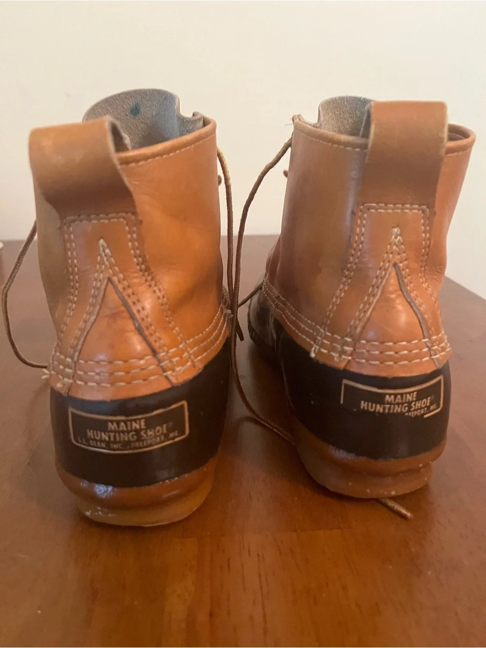 Vintage LLBean Maine Hunting Shoes Men’s Size 8